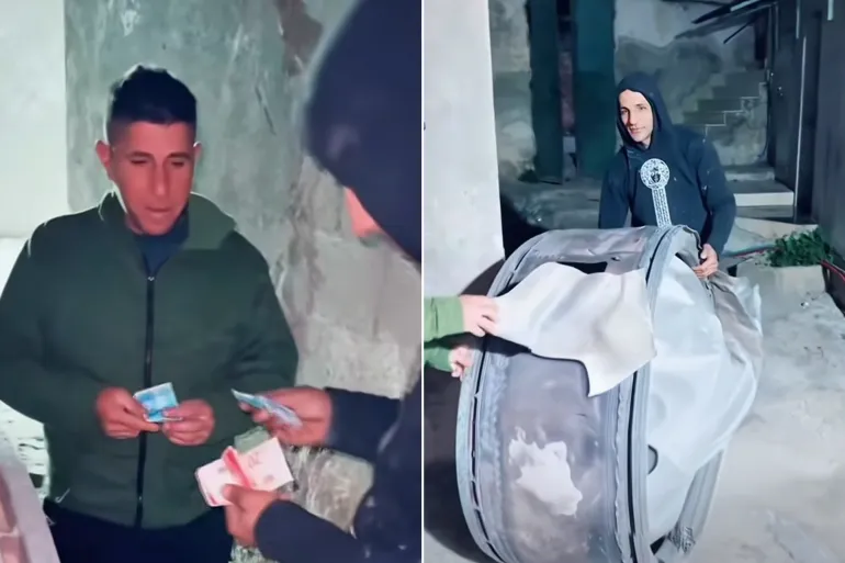 مواطن من بلدة شقبا يبيع شظايا صاروخ إيراني بنحو 100 دولار